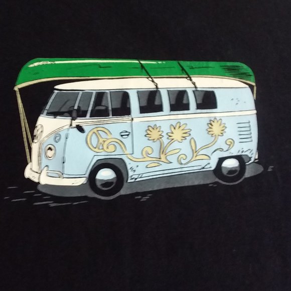 Mec Volkswagen van/canoe Tee - Picture 2 of 8